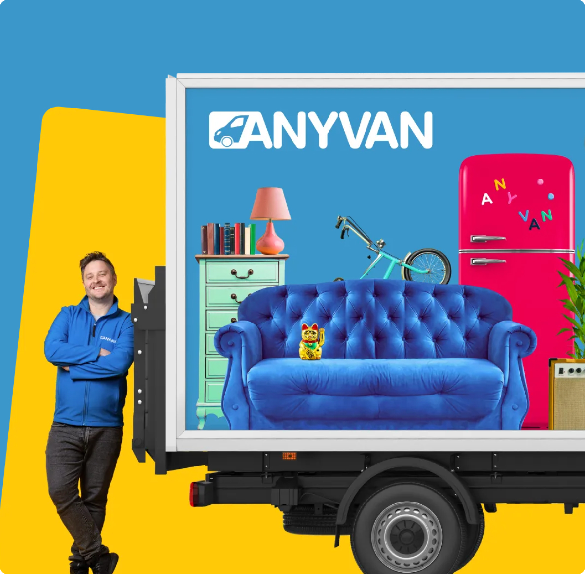 AnyVan removals — compare quotes and book your move