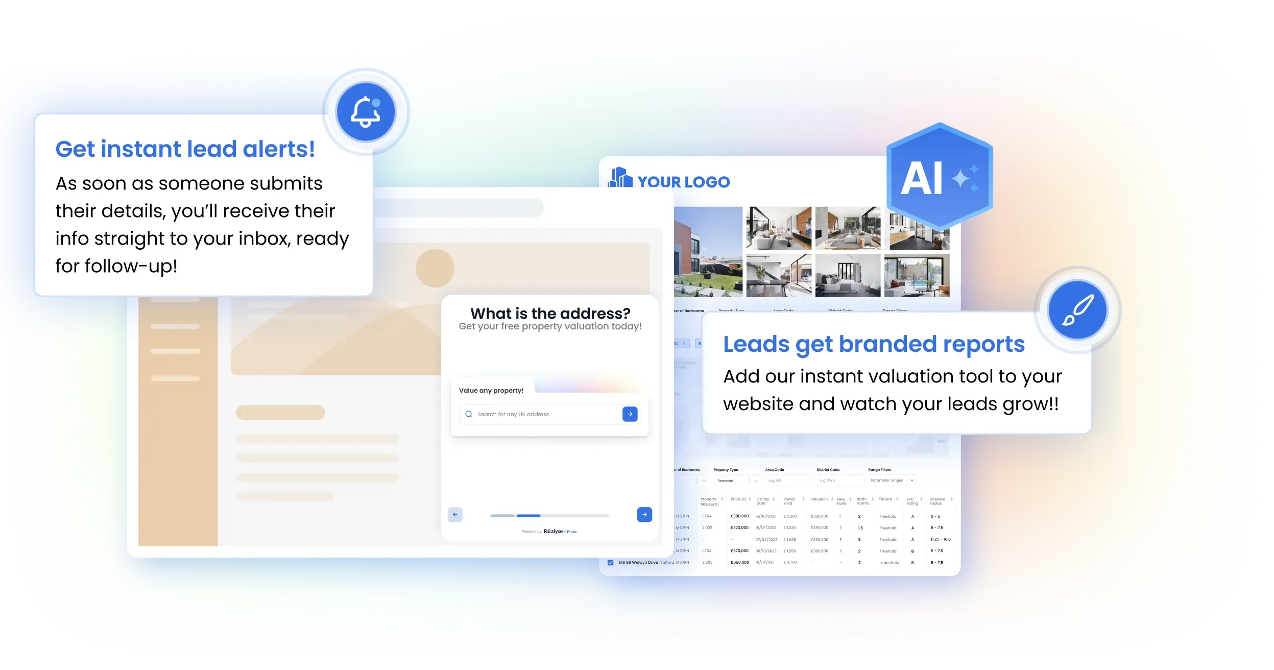 Find the value of your home, market trends & comparables